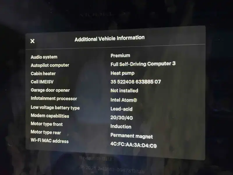 TESLA MODEL 3 LONG RANGE DUAL MOTOR 4WD Image 11